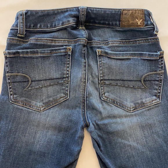 American Eagle Size 00 Super Stretch Jegging Jeans - Picture 8 of 8